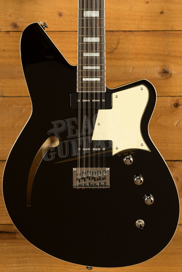 Reverend Set-Neck Series | Airwave 12-String - Midnight Black - Rosewood