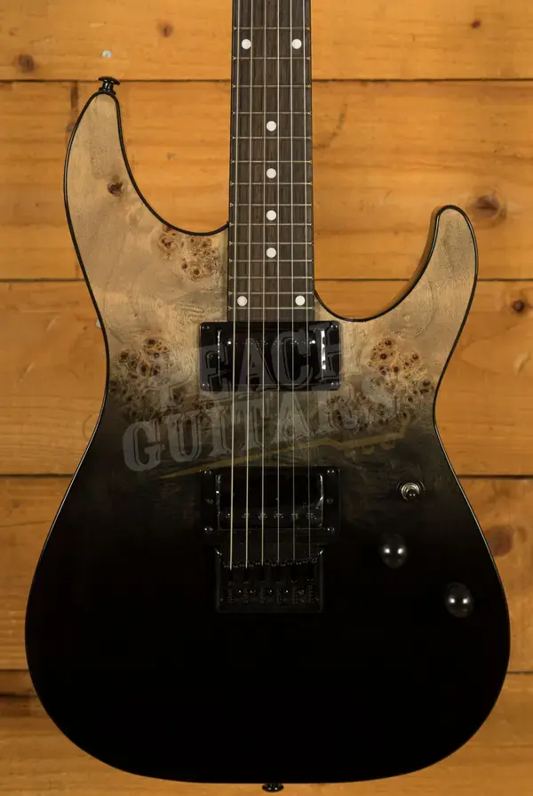 Schecter C-1 Standard -  Rosewood - Back Fade Burst Burl