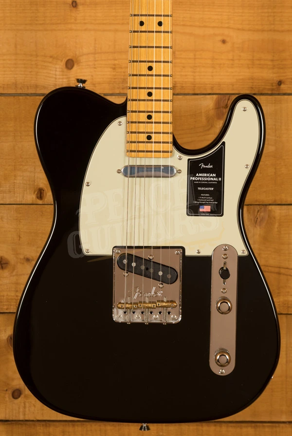 Fender American Professional II Telecaster - Maple - Black