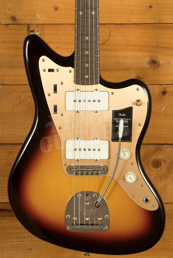 Fender Vintera II Road Worn '50s Jazzmaster - Rosewood - 3-Colour Sunburst