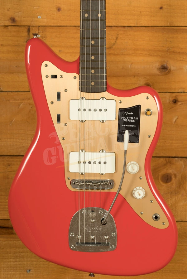 Fender Vintera II Road Worn '50s Jazzmaster - Rosewood - Fiesta Red