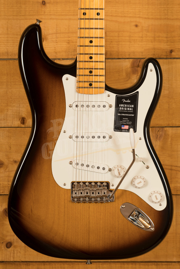 Fender American Original '50s Stratocaster | Maple - 2-Colour Sunburst