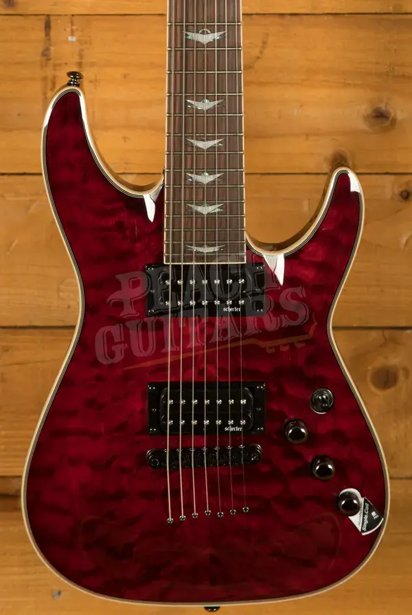 Schecter Omen Extreme-7 - Black Cherry