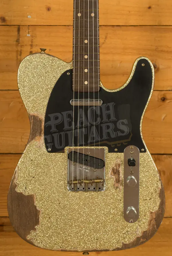 Fender Custom Shop 60 Tele - Heavy Relic Gold Sparkle