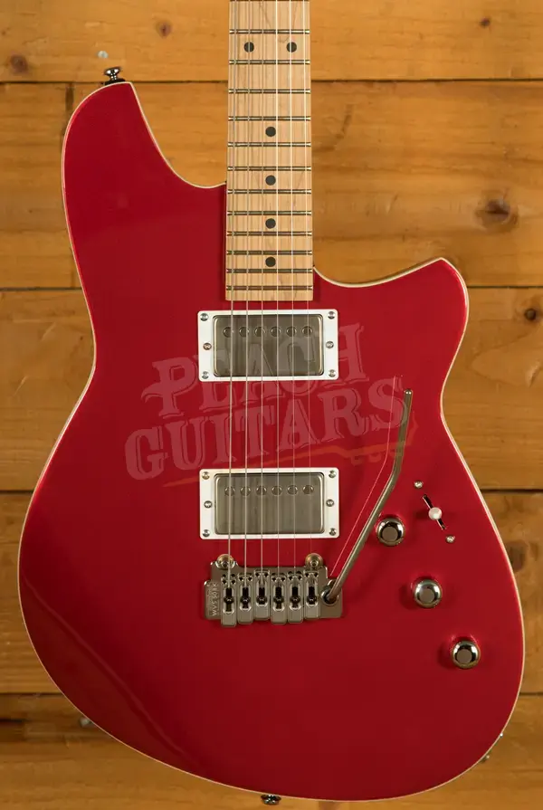 Reverend Kingbolt HH - Roasted Maple - Metallic Cherry