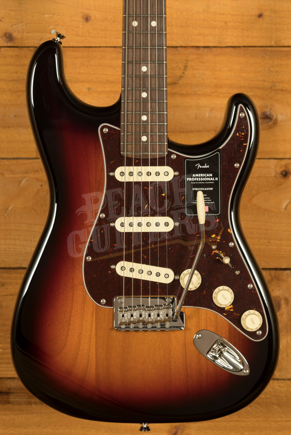 Fender American Professional II Stratocaster | 3-Colour Sunburst - Rosewood