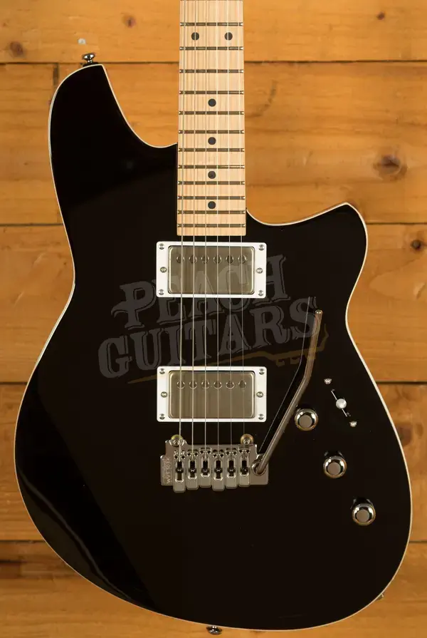 Reverend Kingbolt HH - Roasted Maple - Midnight Black