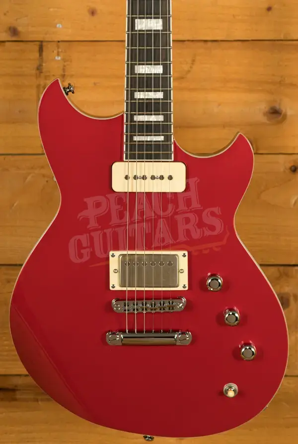 Reverend Sensei H90 - Ebony - Metallic Cherry