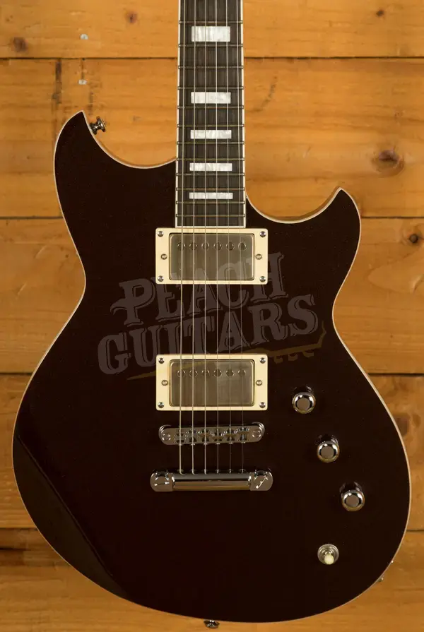 Reverend Sensei HH - Ebony - Metallic Bordeaux