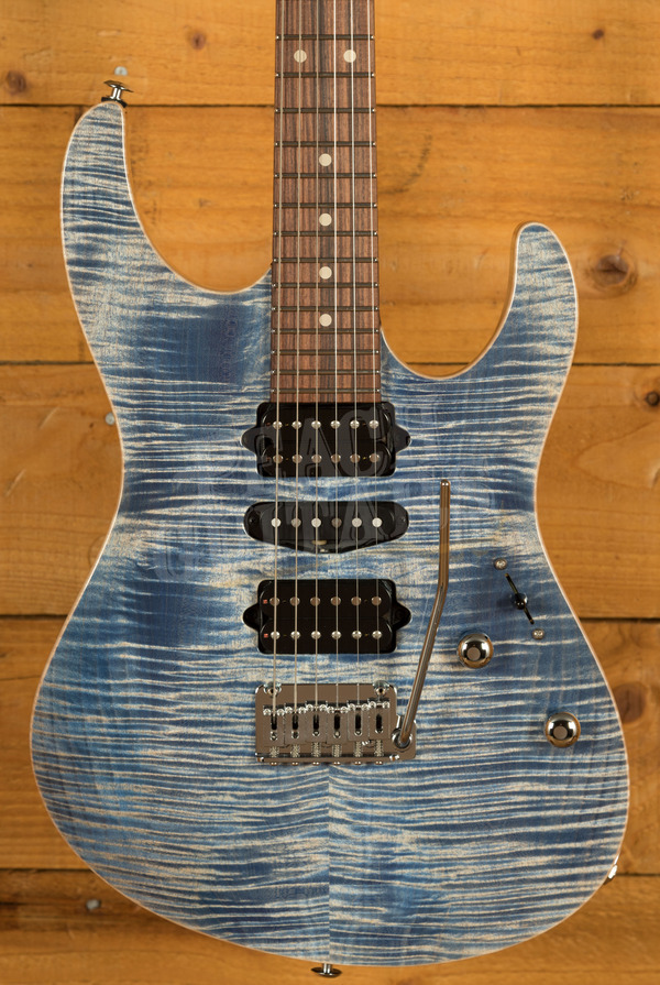 Suhr Modern Plus Trans Blue Denim/Slate Pau Ferro