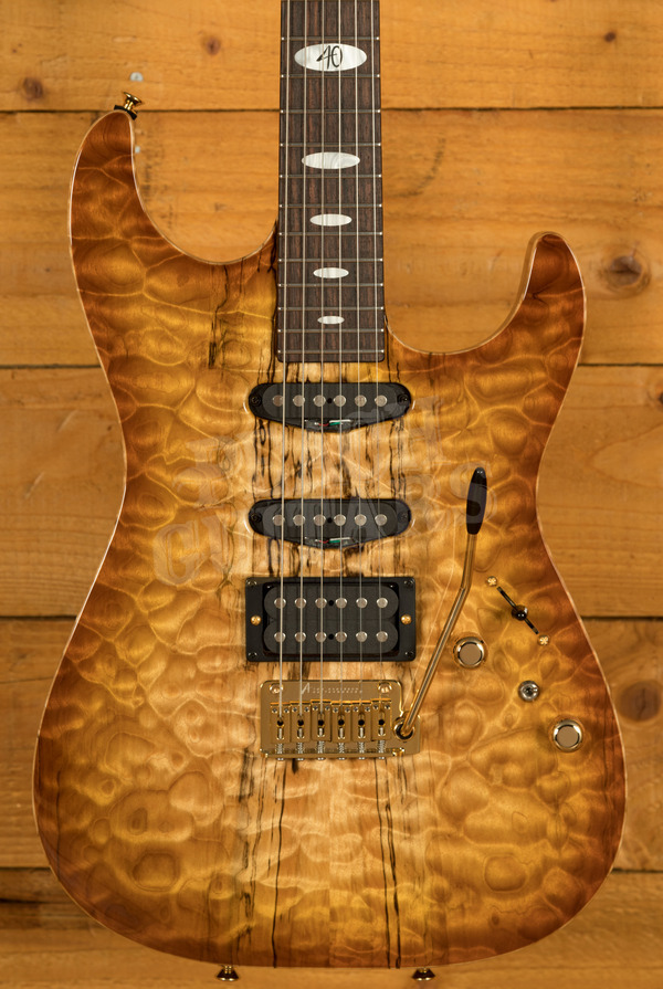 Tom Anderson Drop Top 40th Anniversary Limited Edition | Honey Shaded Edge w/Binding