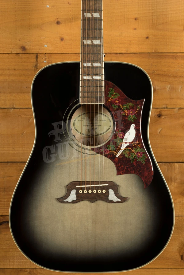 Epiphone Dove Studio | Trans Ebony Burst