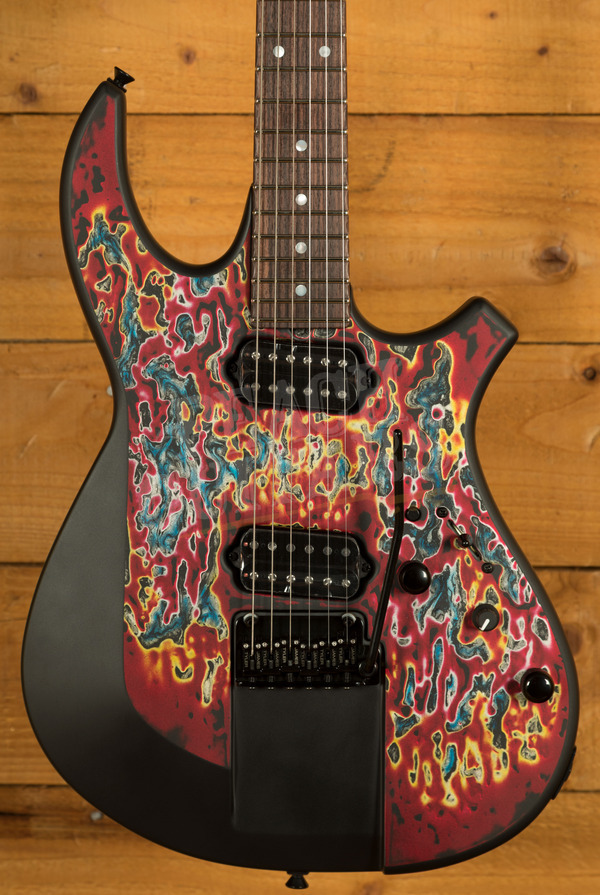 James Tyler Guitars | Ultimate Weapon HD - Burning Water Top