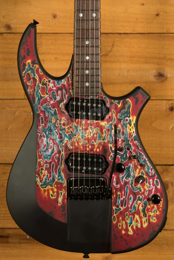 James Tyler Guitars | Ultimate Weapon HD - Burning Water Top