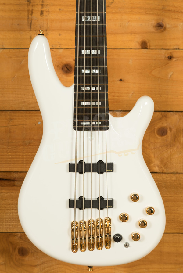 Yamaha BB Series | BBNE2 - Nathan East Signature Model - 5-String - White