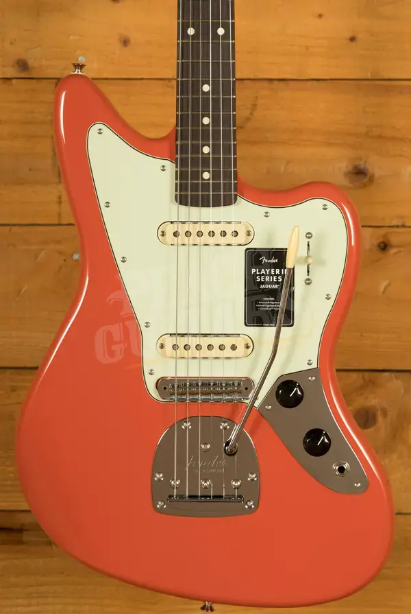 Fender Player II Jaguar - Rosewood - Rallye Orange