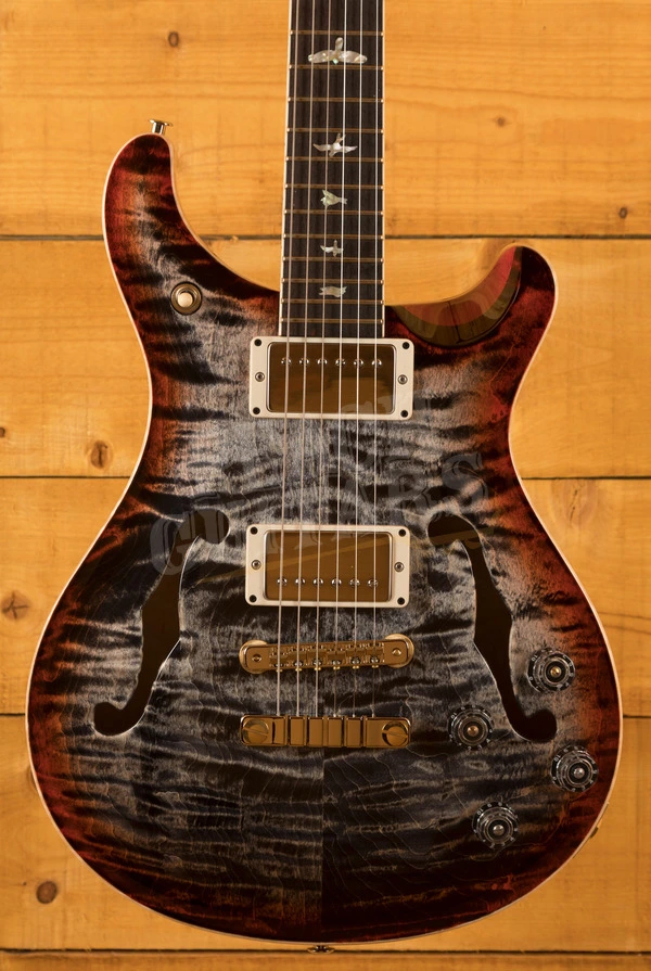 PRS McCarty 594 Hollowbody II Charcoal Cherryburst 