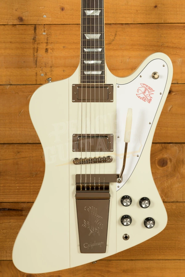 Epiphone Inspired by Gibson Custom 1963 Firebird V | Polaris White
