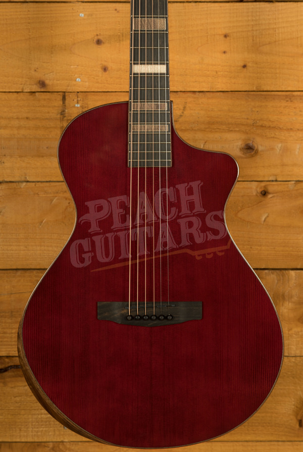 Cort Masterpiece Modern - Ebony - Burgundy w/Fishman Matrix Infinity VT
