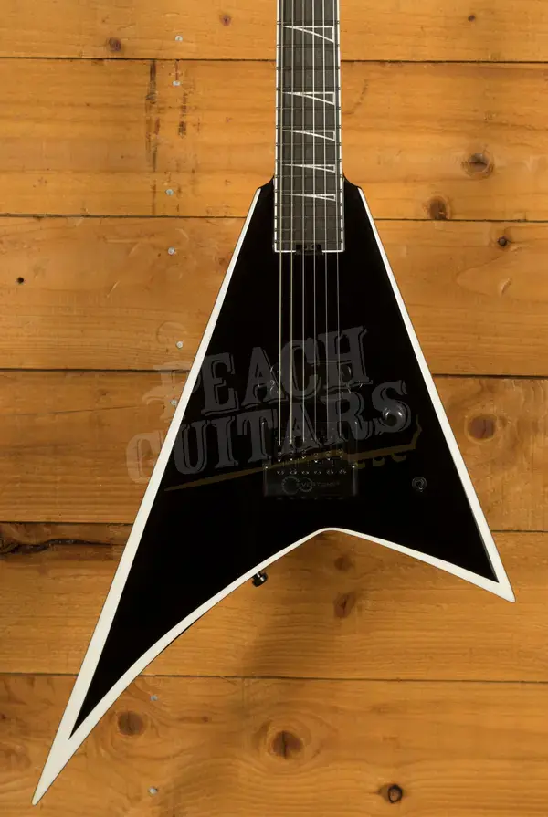 Jackson Pro Plus Series Signature Christian Andreu Rhoads RR24 EVTN - Ebony - Black w/White Bevels -