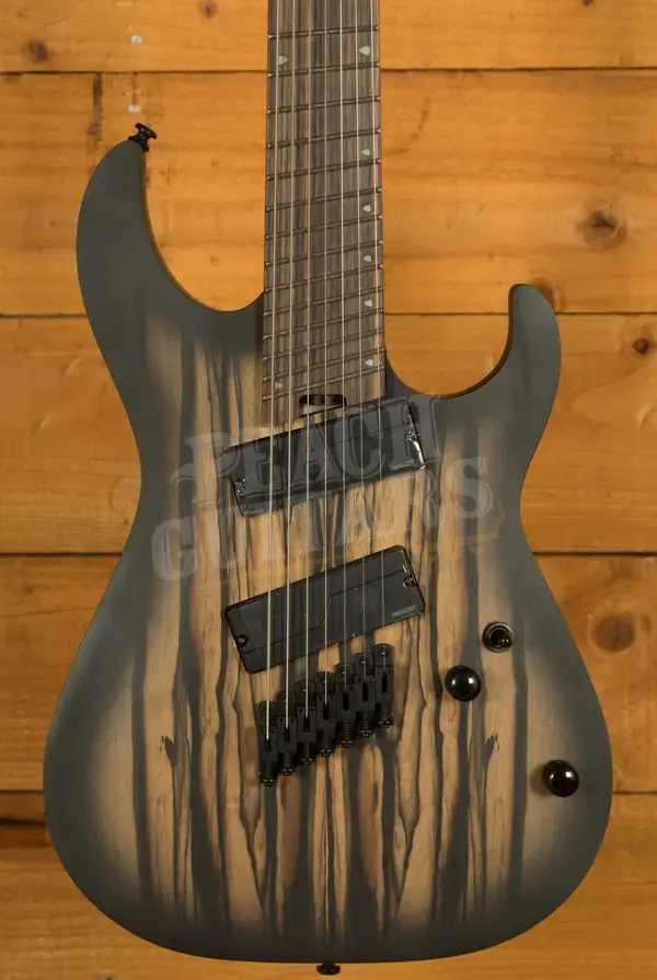 Cort KX507MS Pale Moon 7-String - Macassar Ebony - Natural Black Burst