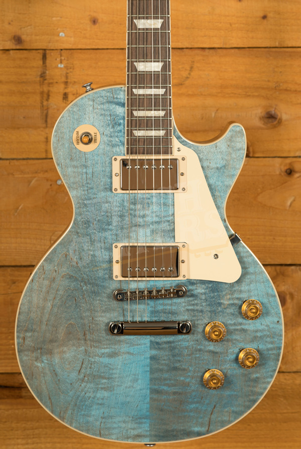 Gibson Les Paul Traditional Ocean Blue 2014 | The Music Zoo