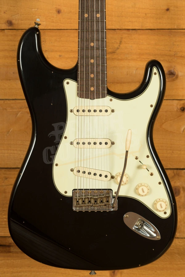 Fender Custom Shop 64 L-Series Strat - Journeyman Relic Black