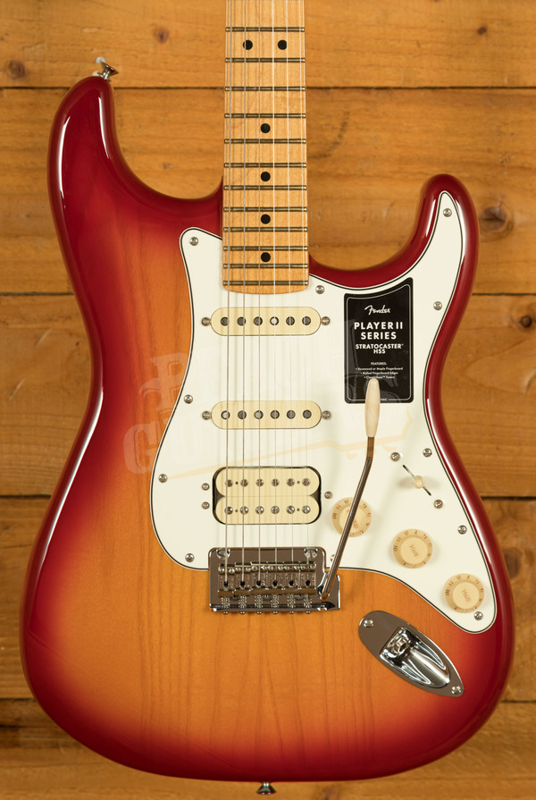 Fender Player II Stratocaster HSS Chambered | Aged Cherry Burst