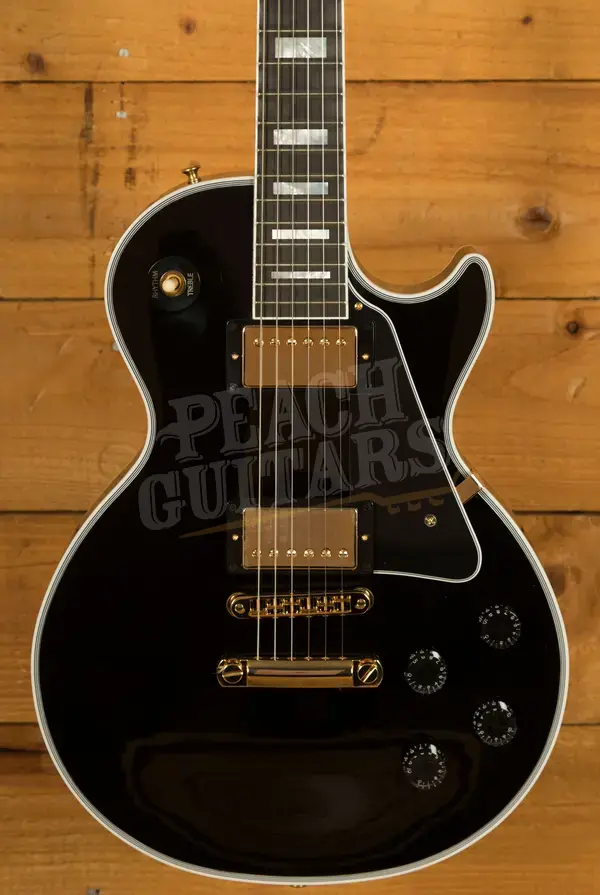 Gibson Custom Les Paul Custom Long Scale - Ebony