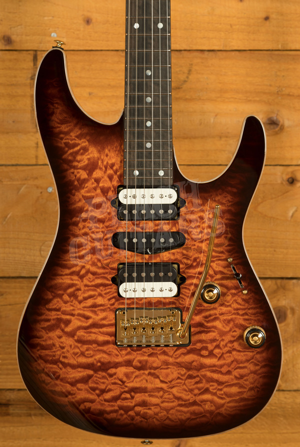 Ibanez AZ Premium | AZ47P1QM - Dragon Eye Burst