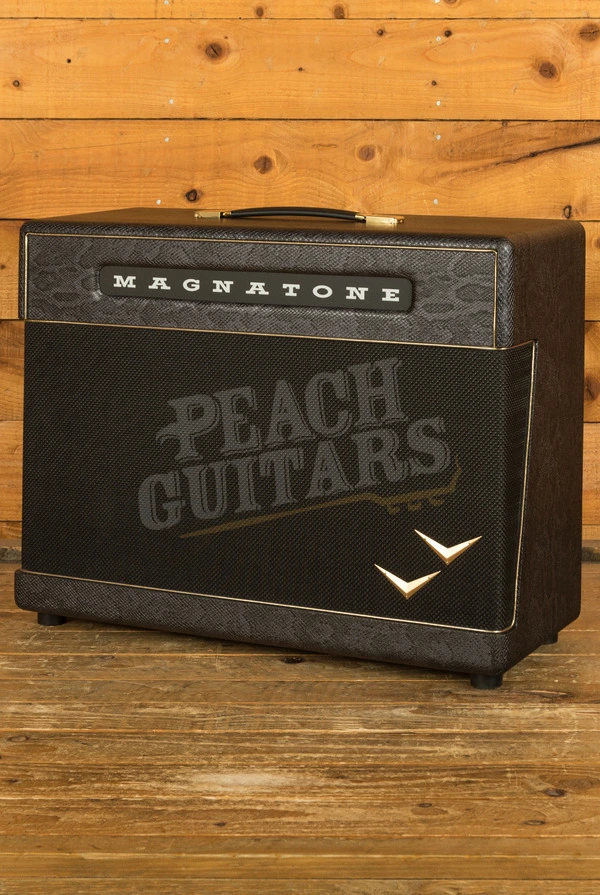 Magnatone Slash Signature Collection M80 2x12" Electric Guitar Amplifier Cabinet - Purple Python