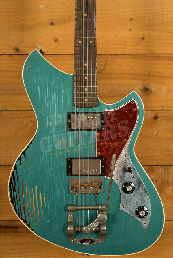 Novo Custom Serus TC | Ocean Turquoise Over '64 3-Tone Sunburst *Used*