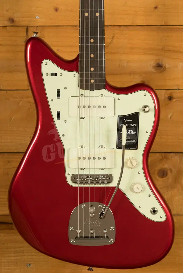 Fender Vintera III Mid '60s Jazzmaster - Rosewood - Candy Apple Red