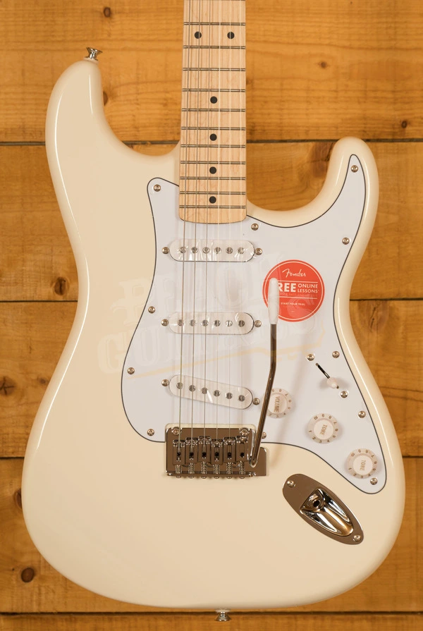 Squier Affinity Series Stratocaster | Maple - Olympic White
