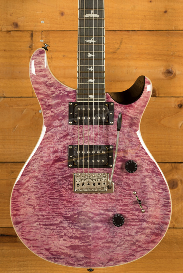 ギター PRS SE Custom 24 Quilt Package Violet Heid Music | PRS SE Custom 24 Electric Guitar - Quilt Violet
