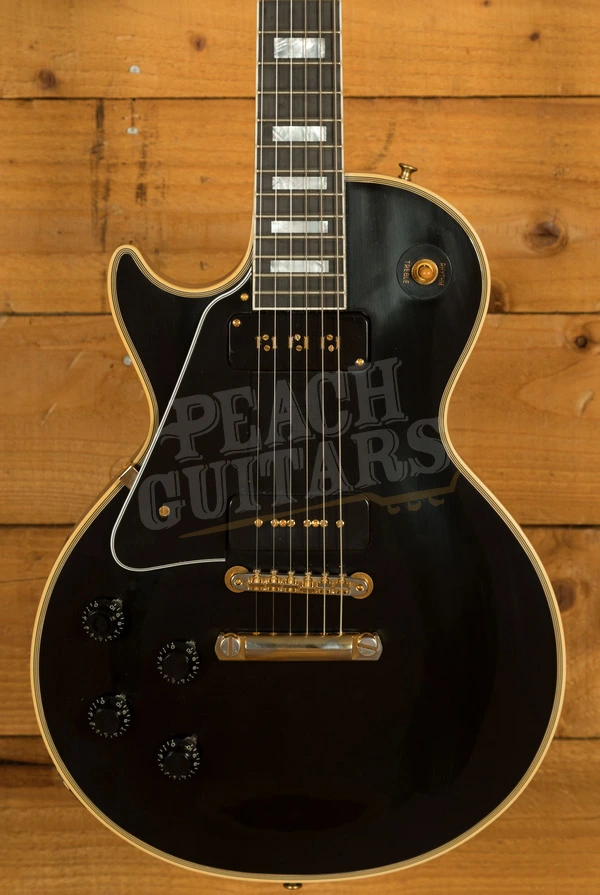 Gibson Custom 1954 Les Paul Custom Reissue | Ebony - VOS *Left-Handed*