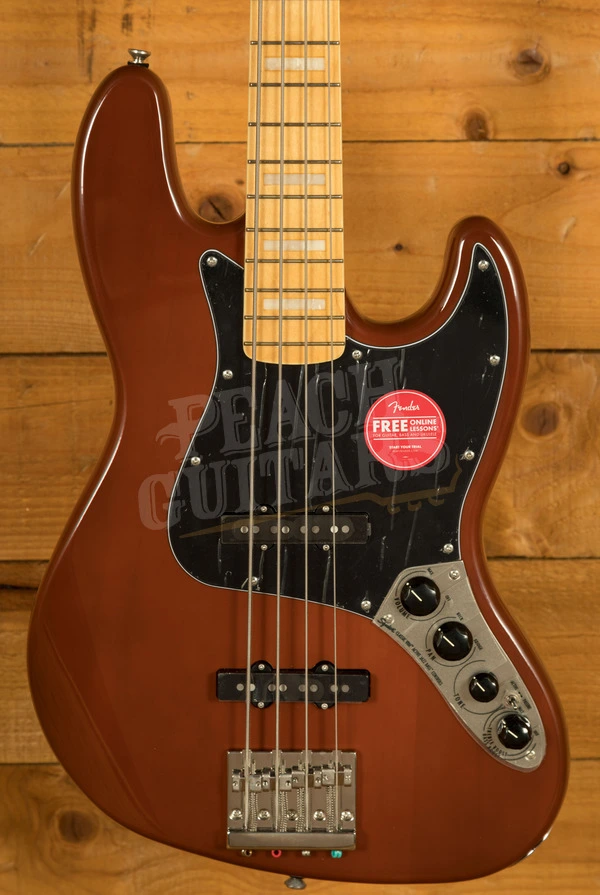 Squier Classic Vibe Active '70s Jazz Bass - Maple - Mocha