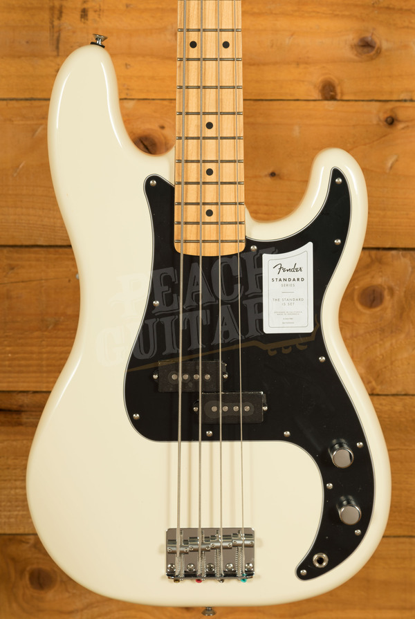 Fender Standard Precision Bass Maple Olympic White