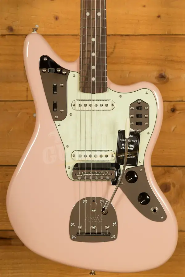 Fender Vintera III Mid '60s Jaguar - Rosewood - Shell Pink