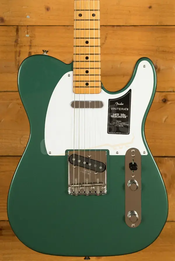 Fender Vintera III Late '50s Telecaster - Maple - Sherwood Green Metallic