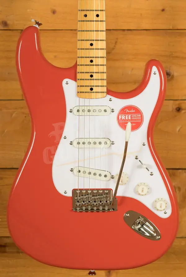 Squier Classic Vibe '50s Stratocaster - Maple - Fiesta Red