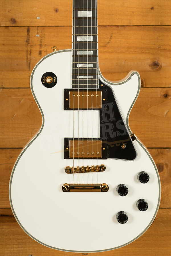 Epiphone Inspired By Gibson Custom Les Paul Custom | Alpine White