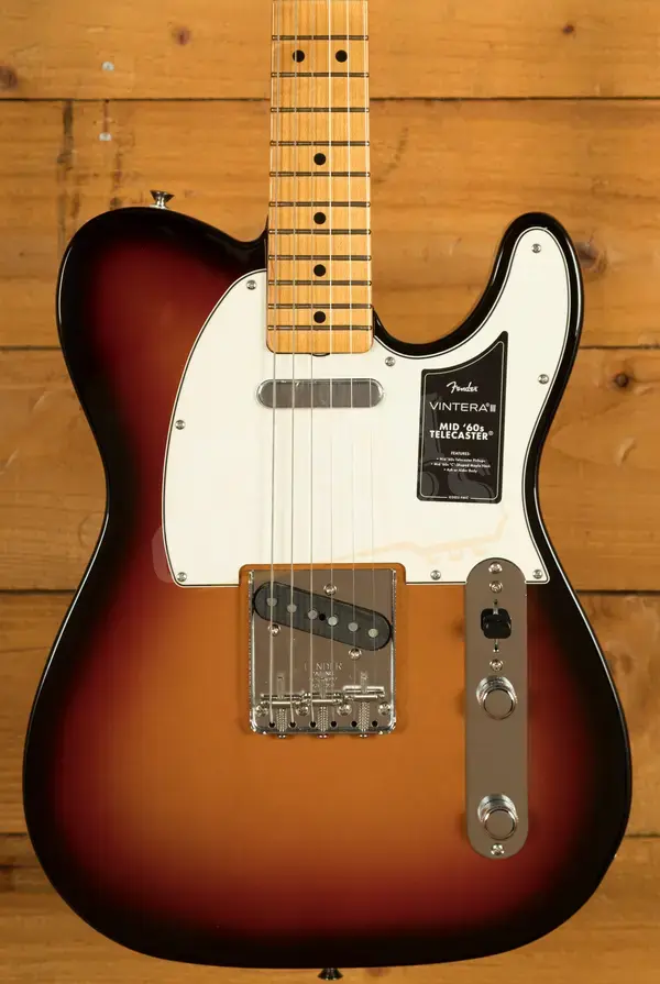 Fender Vintera III Mid '60s Telecaster - Maple - 3-Colour Sunburst