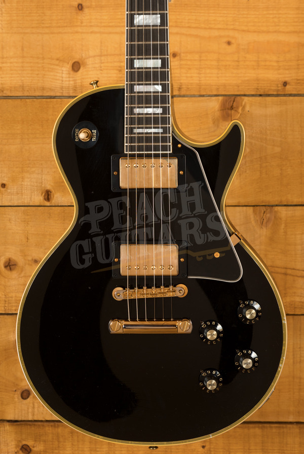 Gibson Custom 68 Les Paul Custom Ebony Murphy Lab Lightly Aged