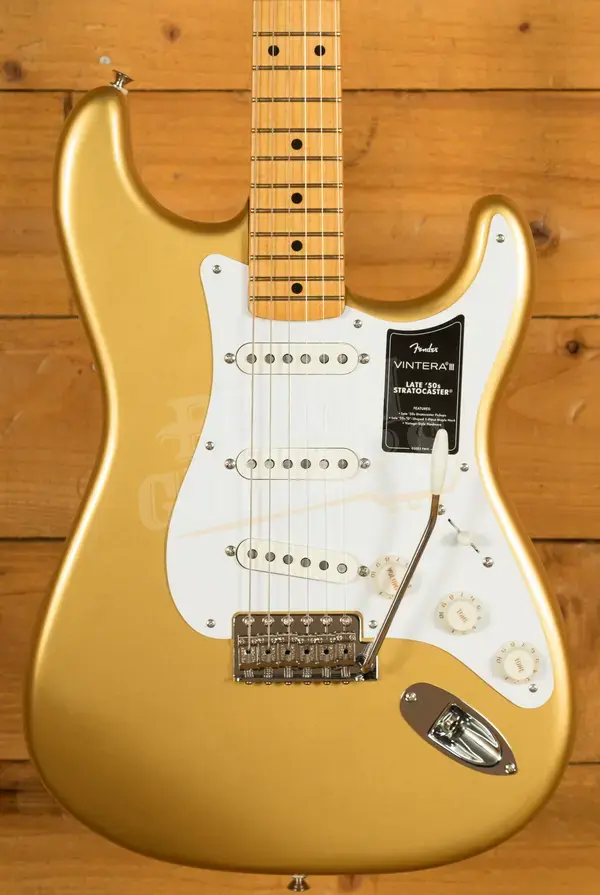 Fender Vintera III Late '50s Stratocaster - Maple - Aztec Gold
