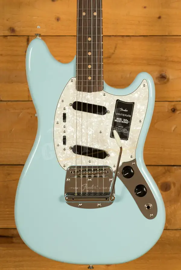 Fender Vintera III Mid '60s Mustang - Rosewood - Sonic Blue