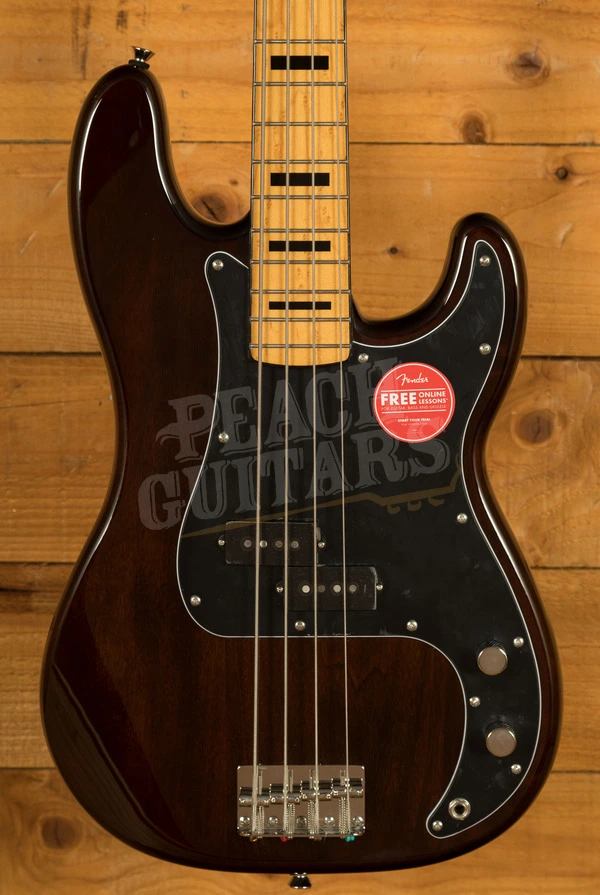 Squier Classic Vibe '70s Precision Bass | Maple - Walnut