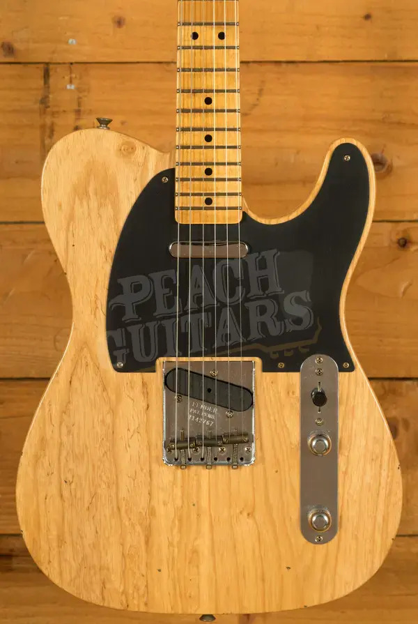 Fender Custom Shop 52 Tele Journeyman - Maple - Aged Natural