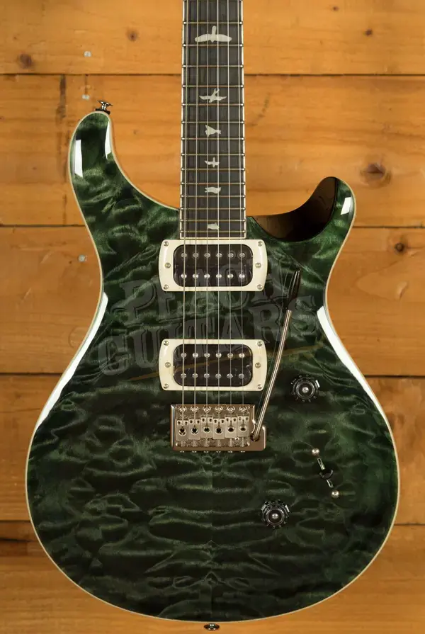 PRS SE Custom | Custom 24 Quilt - Teal Black
