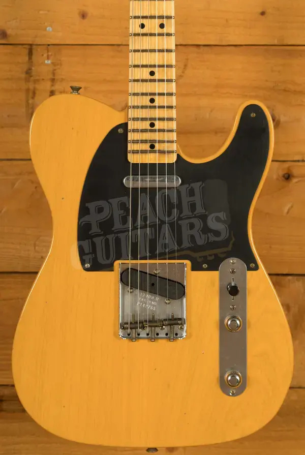 Fender Custom Shop 52 Tele Journeyman - Maple - Butterscotch Blonde